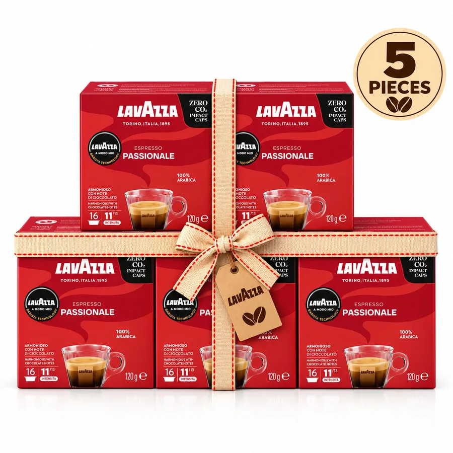 Lavazza A Modo Mio Passionale Capsules - 80 Caps