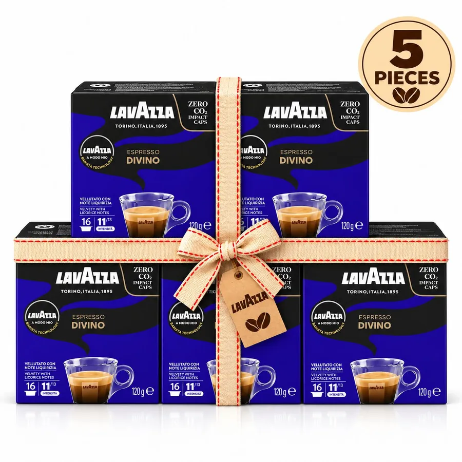 Lavazza A Modo Mio Espresso Divino Capsules - 80 Caps