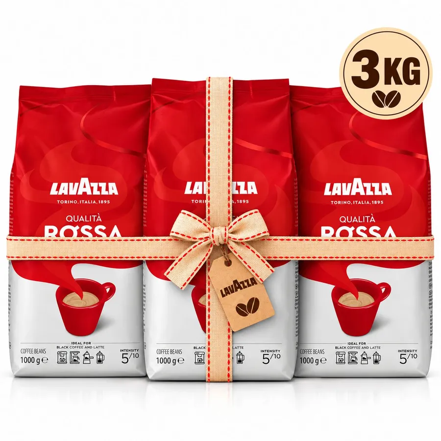 Lavazza Qualita Rossa Coffee Beans - 3Kg