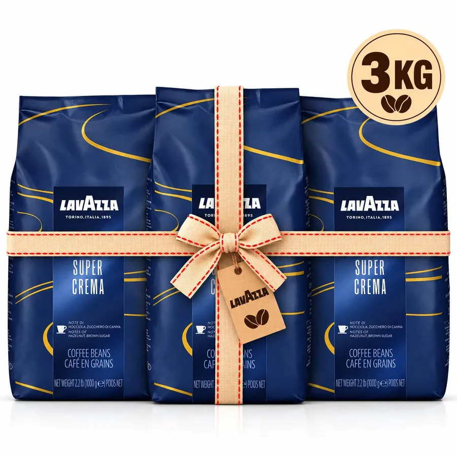 Lavazza Super Crema Coffee Beans - 3Kg