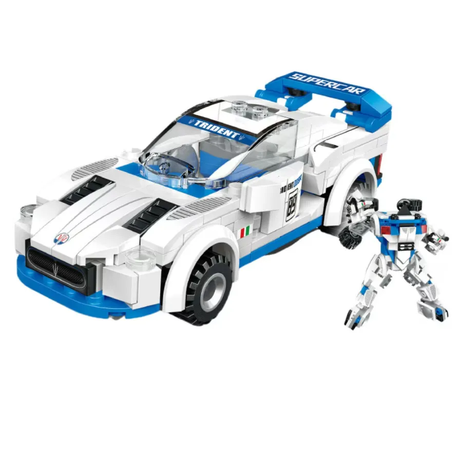 Blue Super Car - 330+ Pieces - photo 1