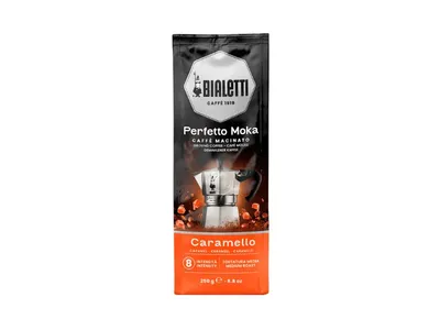Bialetti Perfetto Moka Caramello Ground Coffee 250g