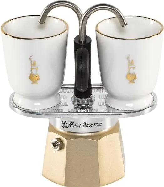 Bialetti Mini Express - Pure Gold - 2 Cup