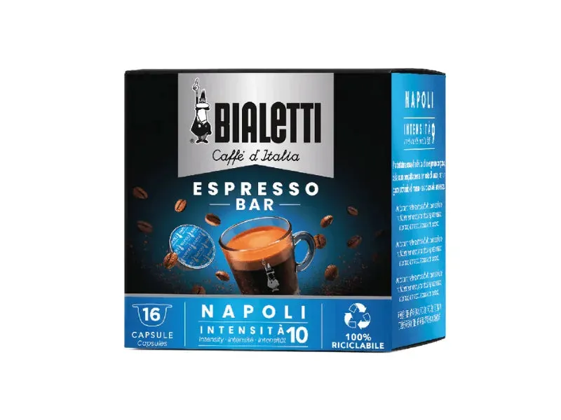 Bialetti Espresso Bar Napoli Capsules - 16 Capsules