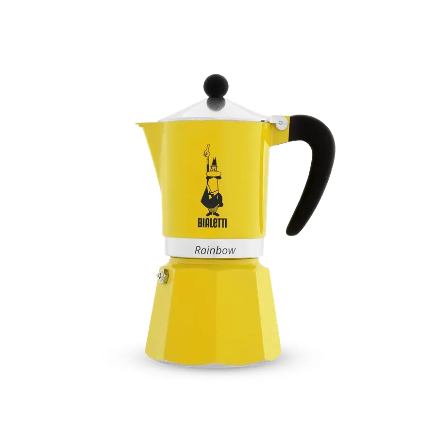Bialetti Rainbow - 6 Cups - Yellow