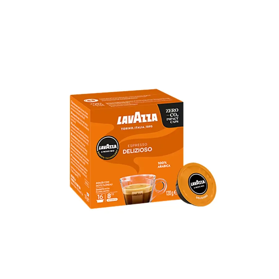 Lavazza A Modo Mio Delizioso Capsules - 16 Capsules