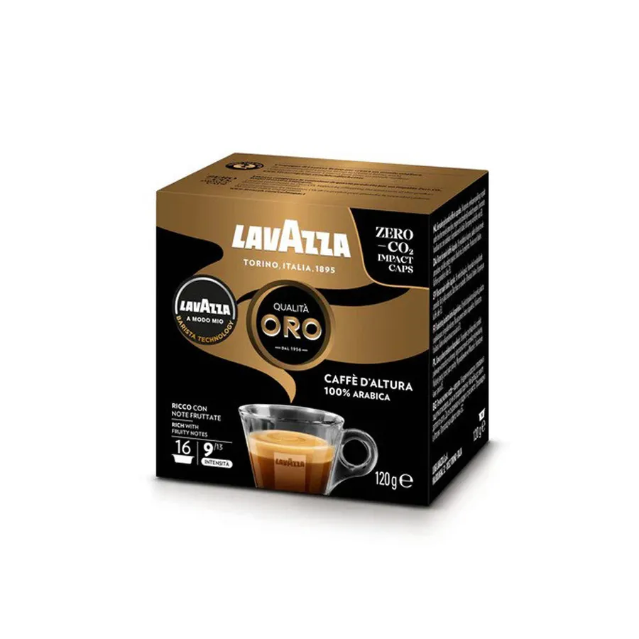 Lavazza A Modo Mio Oro Mountain Capsules - 16 Capsules