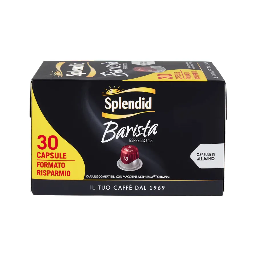 Splendid Espresso Barista Capsules - 30 Capsules