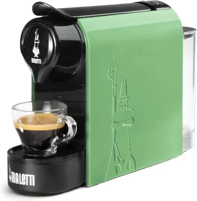 Bialetti Gioia capsule espresso machine, mint green