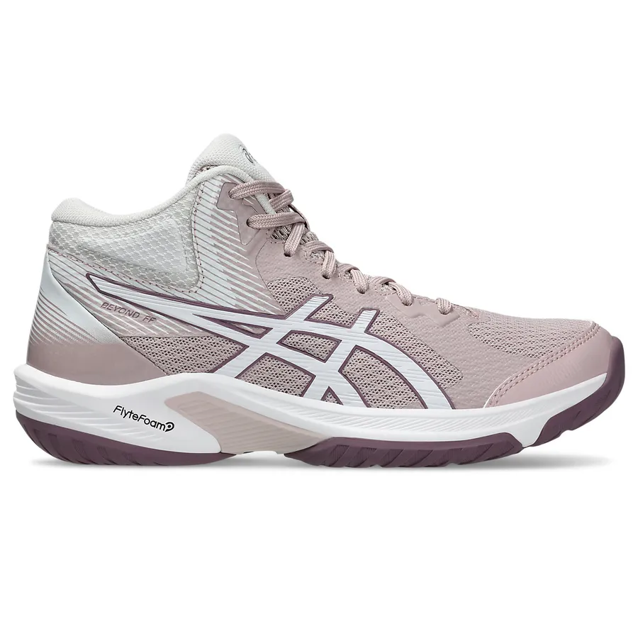 ASICS GEL-BEYOND FF MT Watershed Rose/White volleyball shoe — SR_RT_GLB