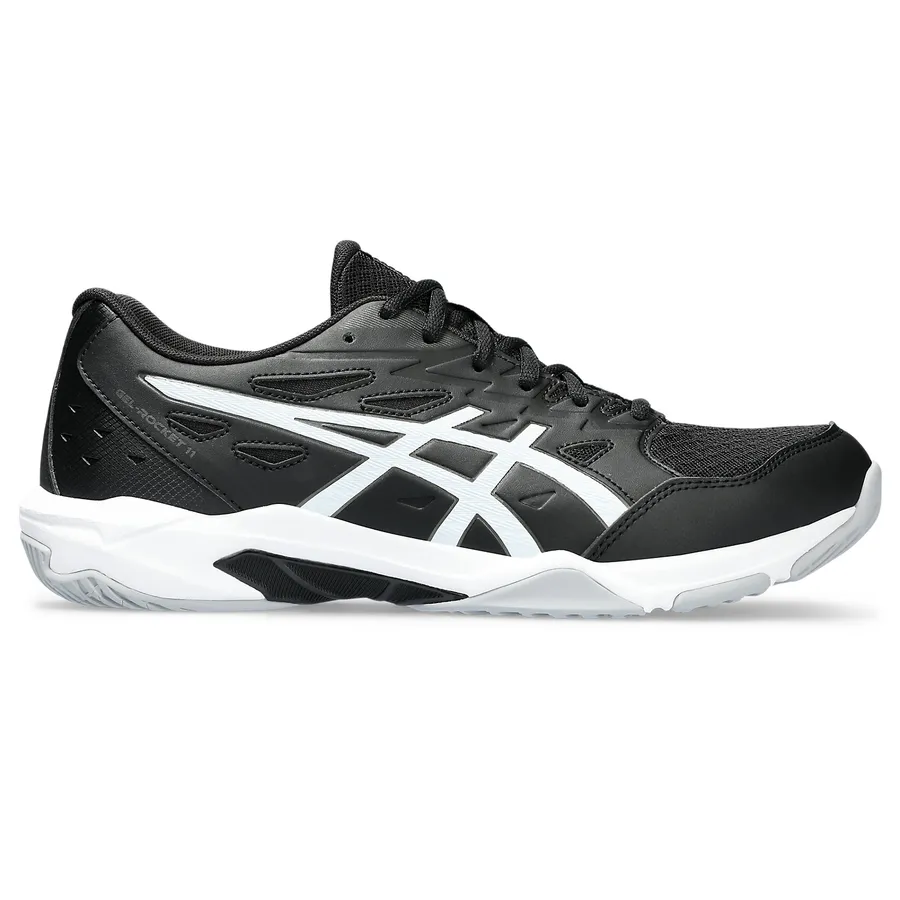 ASICS GEL-ROCKET 11 Black/Gunmetal indoor court shoe — SR_RT_GLB