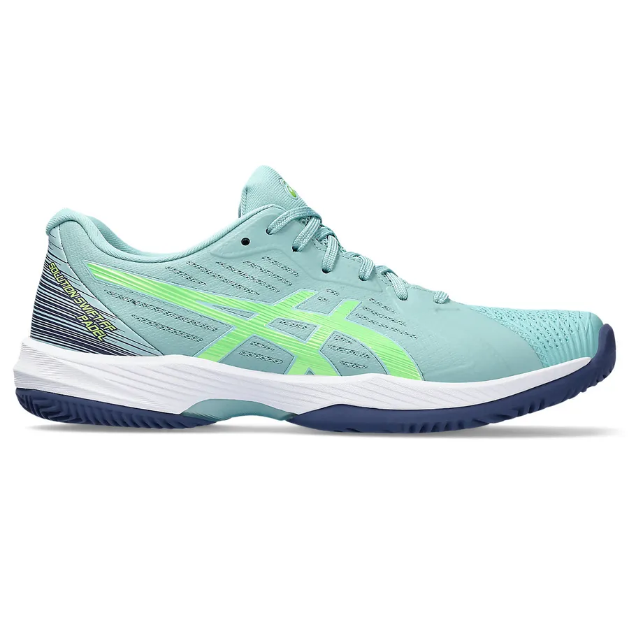 ASICS SOLUTION SWIFT FF PADEL Tesl Tint/Electric Lime padel shoe — SR_RT_GLB