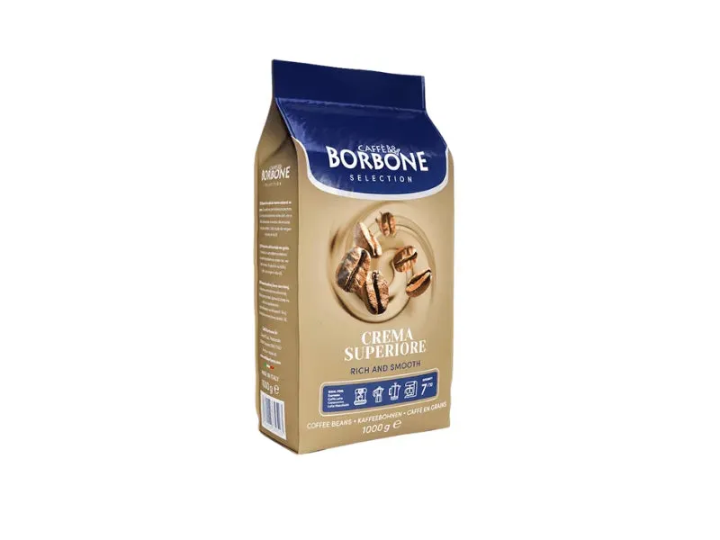 Borbone Crema Superiore Coffee Beans - 1 Kg