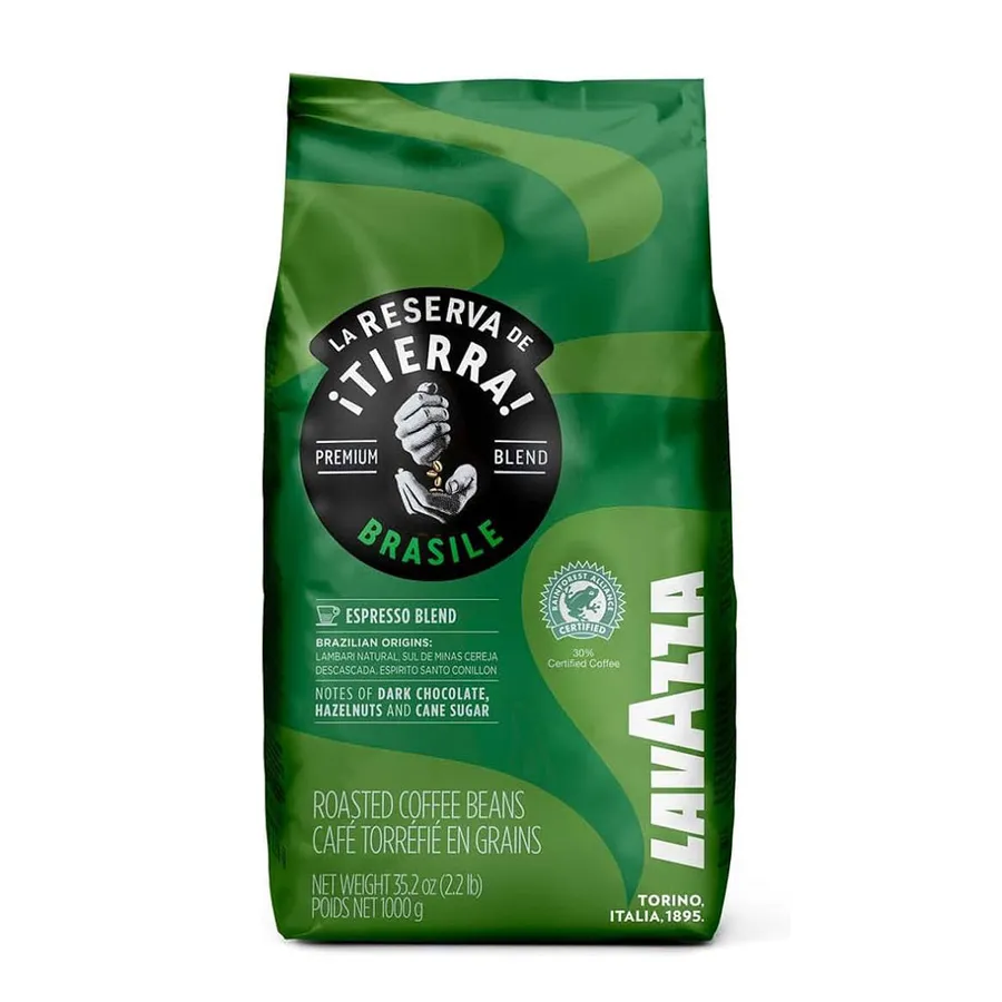 Lavazza Tierra Brasile Coffee Beans - 1 Kg