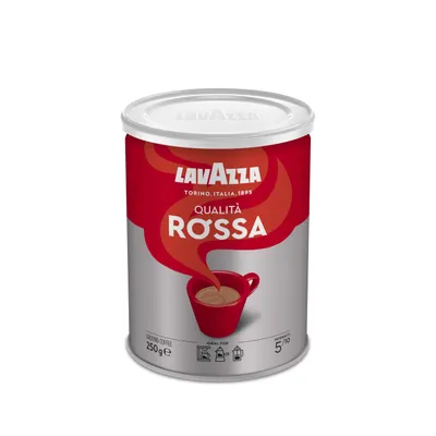 Lavazza Qualita Rossa Ground Coffee in Can - 250g