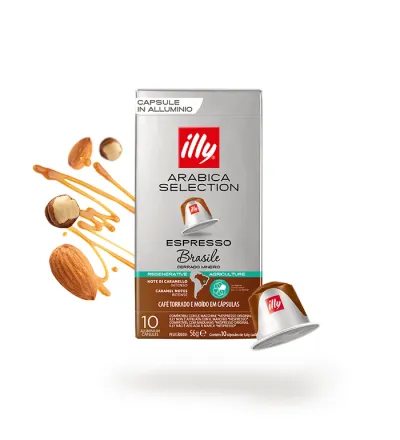 illy Brasile Coffee Capsules - 10 Capsules