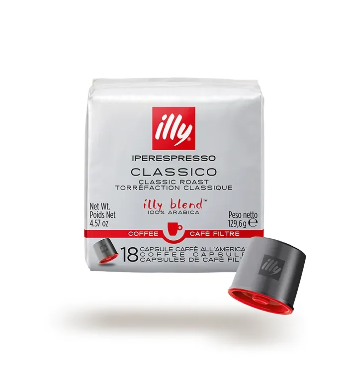 illy iperEspresso Classico Caffee Filter Capsules - 18 Capsules