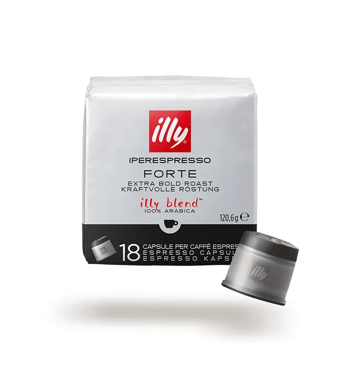 illy iperEspresso Forte Capsules - 18 Capsules