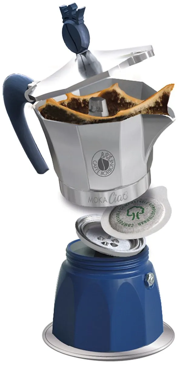 Caffe Borbone Induction MokaCiao - 15 Free pods