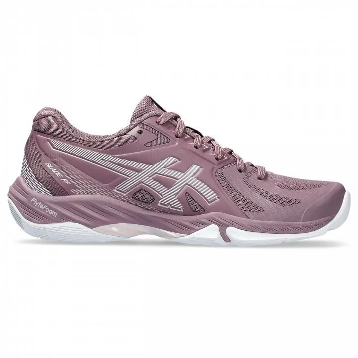 ASICS BLADE FF — DUSTY MAUVE/WHITE squash & badminton shoes