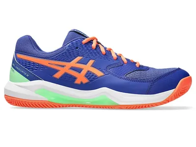 ASICS GEL-DEDICATE 8 PADEL — DARK COBALT/VIVID CORAL