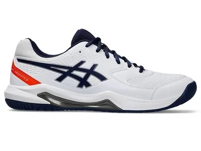 ASICS GEL-DEDICATE 8 — WHITE/BLUE EXPANSE