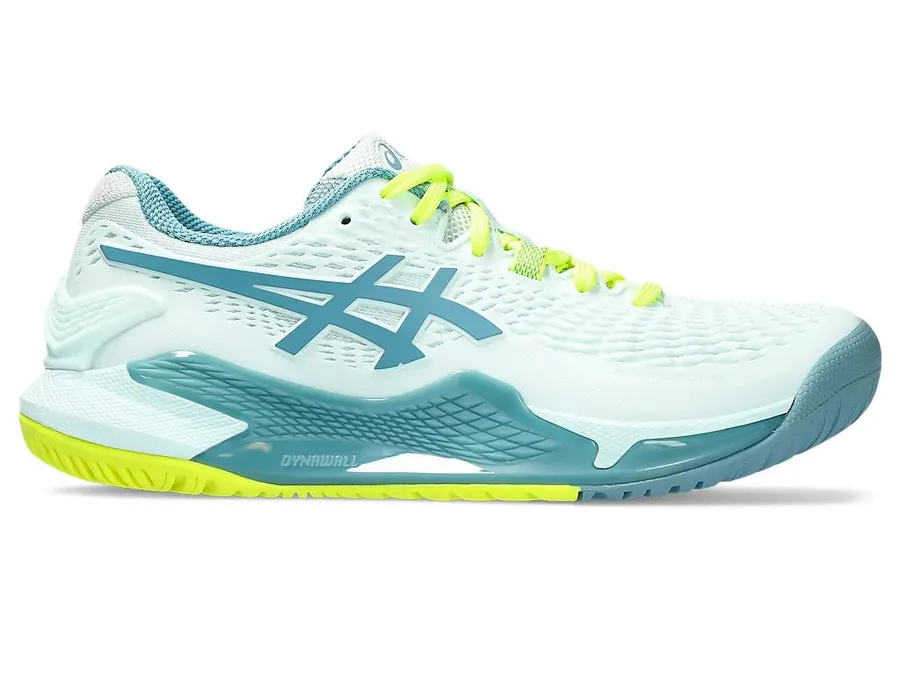 ASICS GEL-RESOLUTION 9 CLAY — SOOTHING SEA/GRIS BLUE clay-court tennis shoes