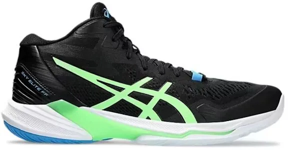 ASICS SKY ELITE FF MT 2 — BLACK/LIME BURST volleyball shoes