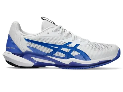 ASICS SOLUTION SPEED FF 3 — WHITE/TUNA BLUE