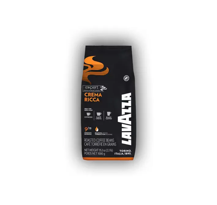 Lavazza Expert Crema Ricca coffee beans, 1 kg bag