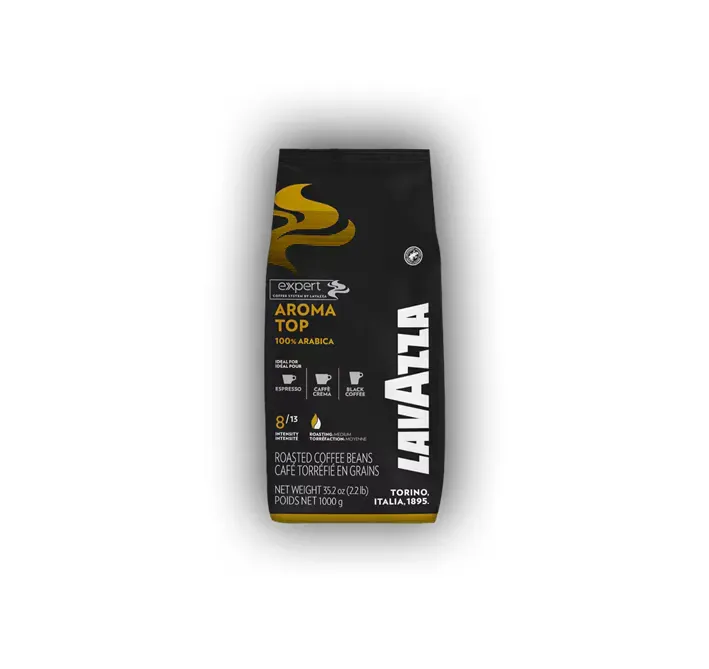 Lavazza Expert Aroma Top coffee beans, 1 kg bag