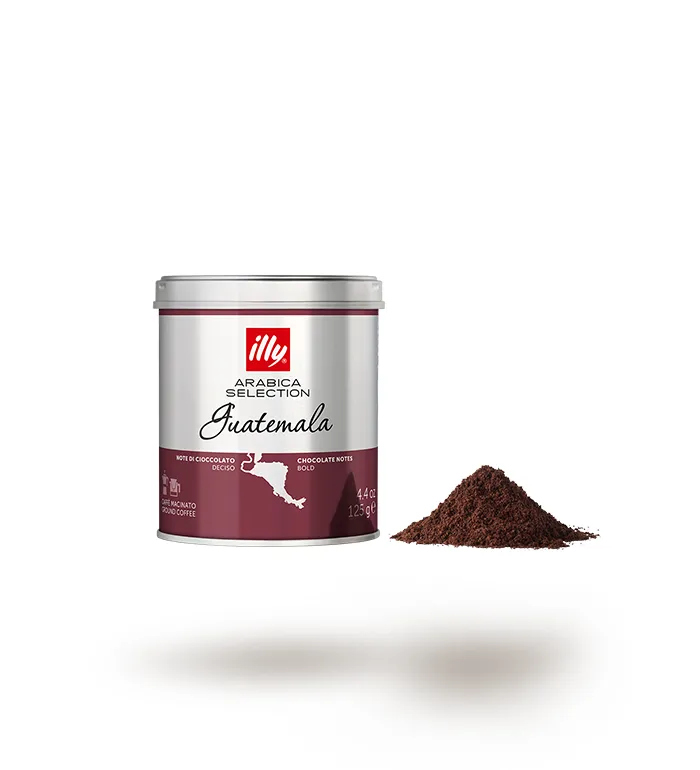 illy Arabica Selection Guatemala ground coffee, 125 g pressurised can