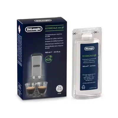 De'Longhi 100 ml lactic-acid descaler bottle for coffee machines