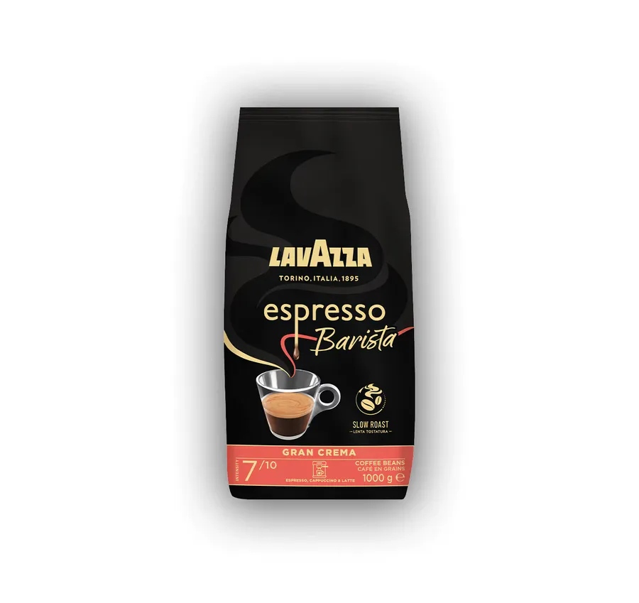 Lavazza Espresso Barista Gran Crema coffee beans, 1 kg bag