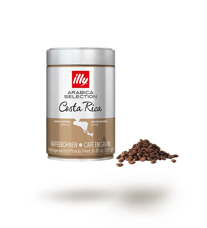 illy Arabica Selection Costa Rica whole bean coffee, 250 g pressurised can