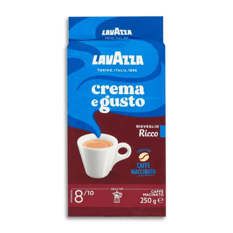 Lavazza Crema E Gusto Ricco Ground Coffee - 250g