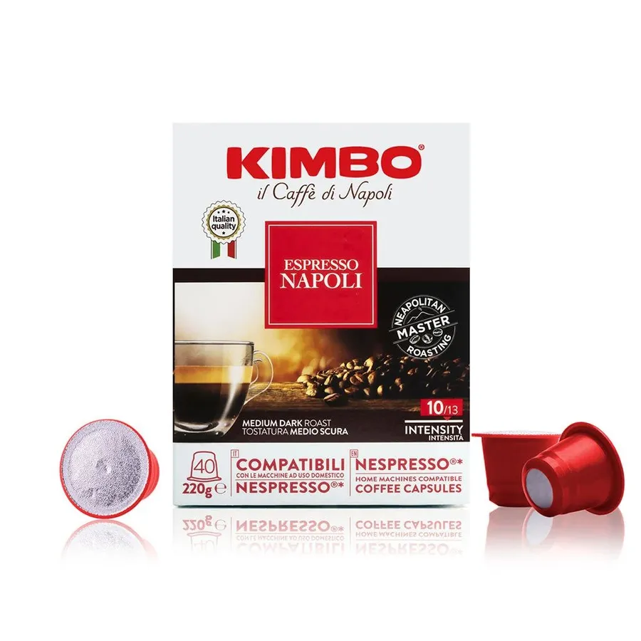 Kimbo Espresso Napoli Nespresso Capsules - 40 Caps