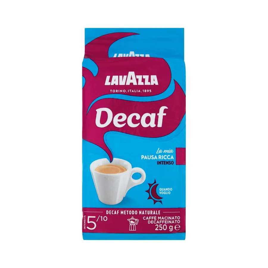 Lavazza Decaf Intenso Ground Coffee - 250g