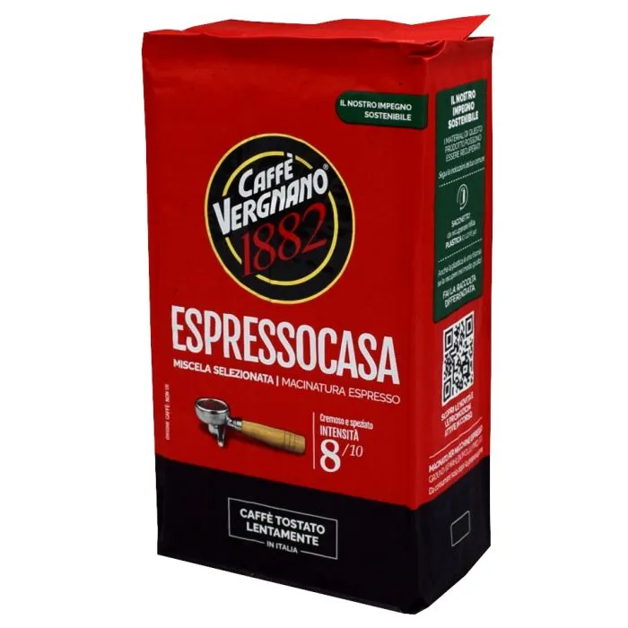 Caffe Vergnano Espressocasa Ground Coffee - 250g