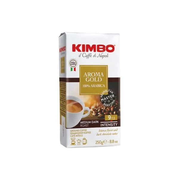 Kimbo Aroma Gold Ground Coffee - 250g